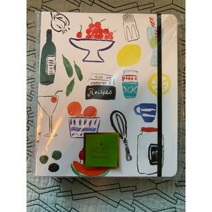 NWT: Kate Spade ♠️ Recipe Book